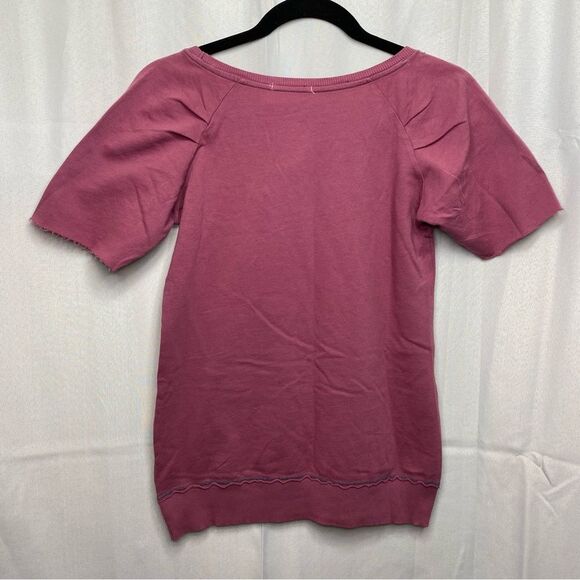 NWT Zara Trafaluc Pink Graphic T Shirt Size Small - Picture 2 of 13